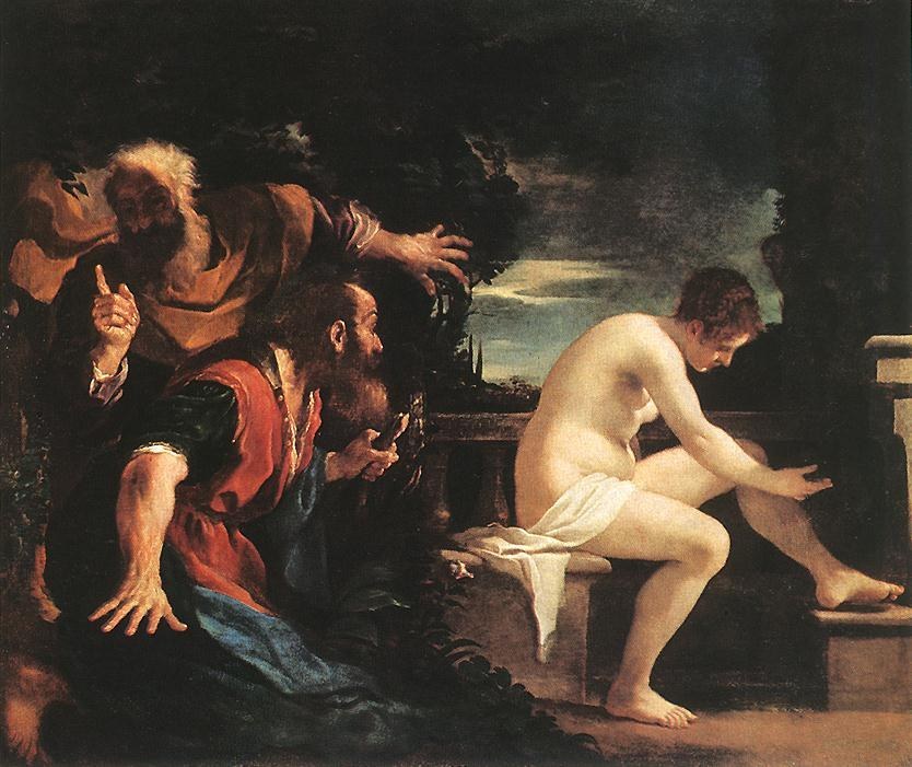 Guercino Susanna and the Elders